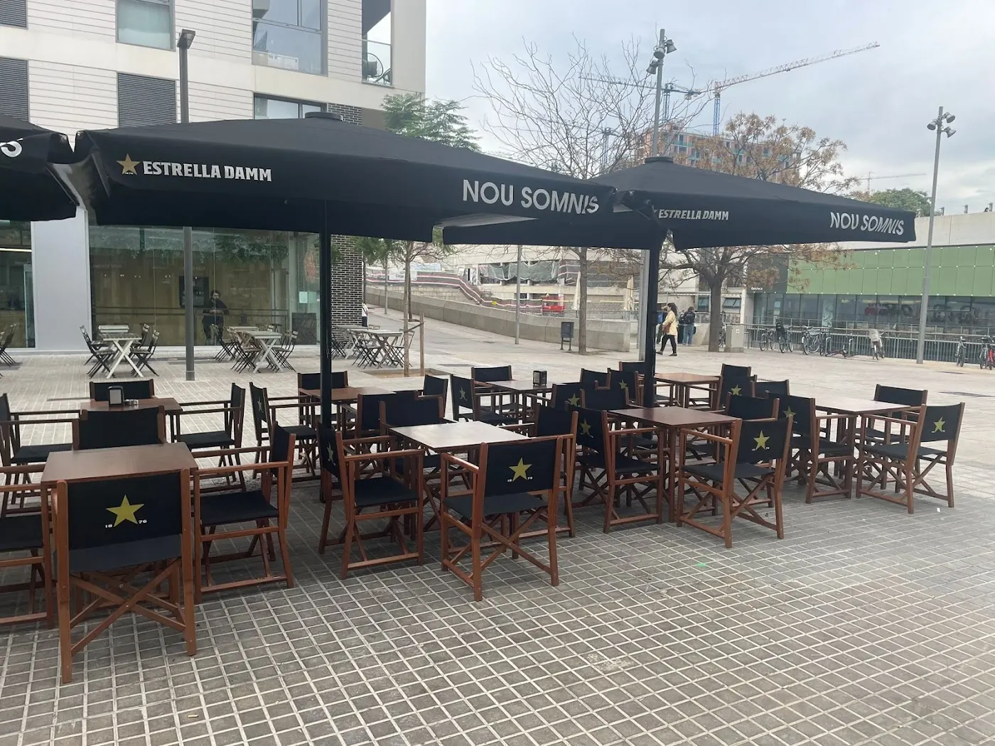 Terrassa del Bar Restaurant Nou Somni a Sant Martí, Barcelona